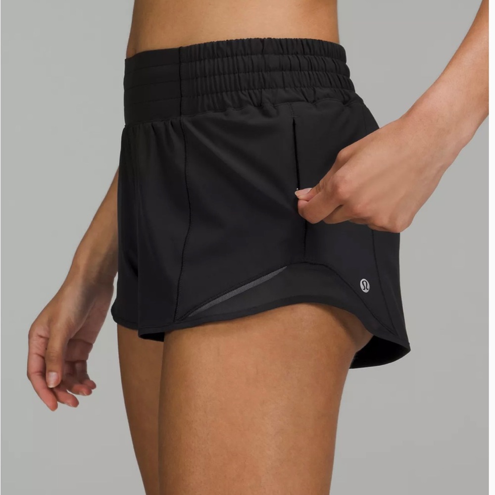 lulu lemon hotty hot sort 2.5 high rise gently used